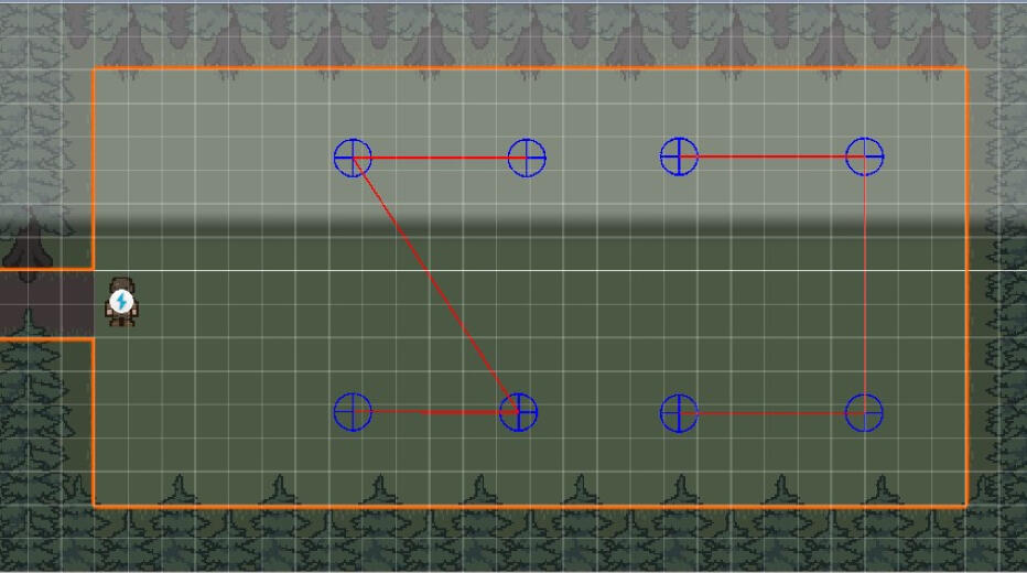 Enemy Path Routines