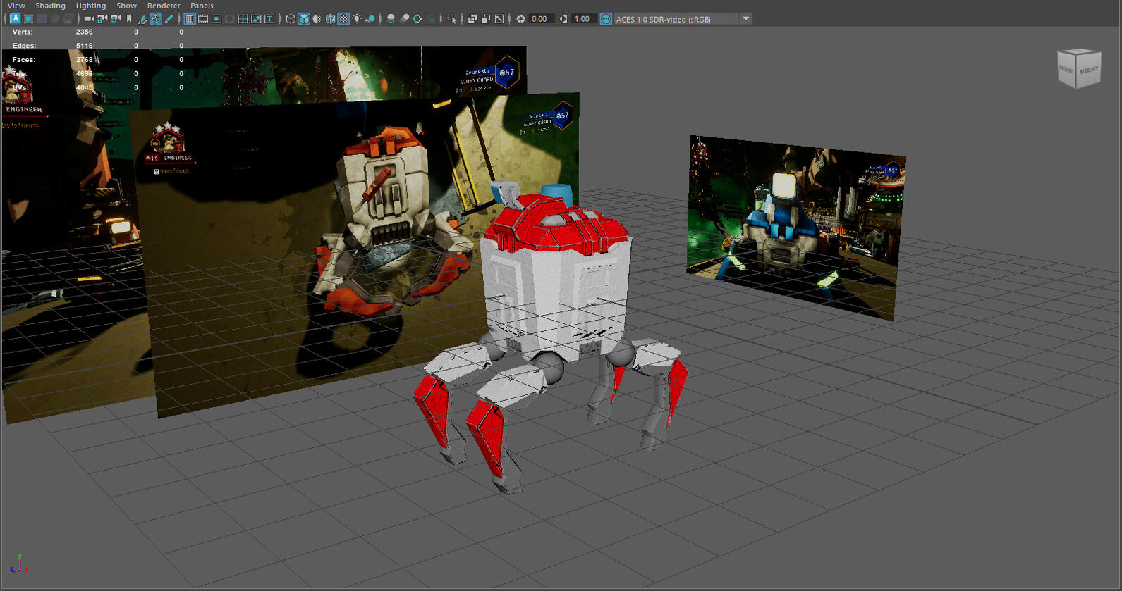 Modeling Molly in Maya