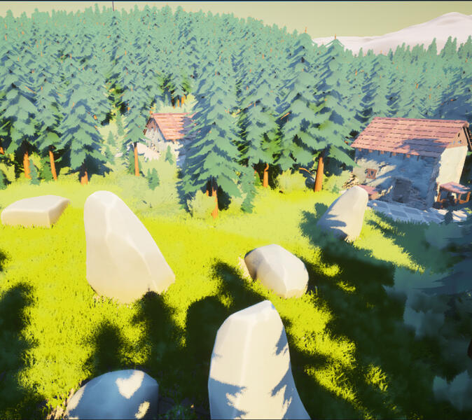 PCG Graph Forest Unreal Engine | PCG Graphs | Tech Demo