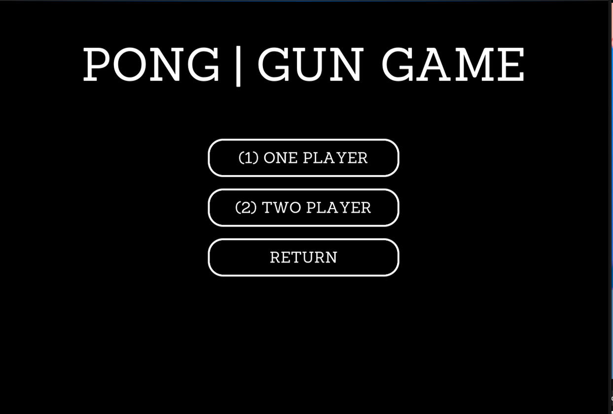 Gun Game Menu